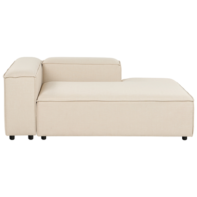 Chaiselong beige venstrevendt ARDAL