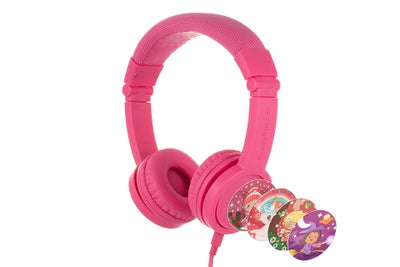 BuddyPhones Explore+ børne hovedtelefoner, pink
