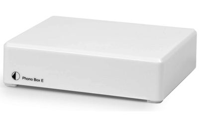 Pro-Ject Phono Box E RIAA forstærker (MM), hvid