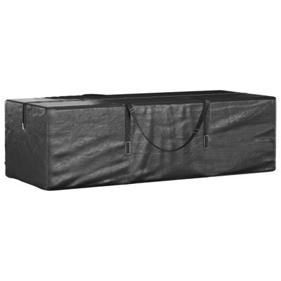 vidaXL opbevaringspose til juletræ 135x40x55 cm polyethylen sort