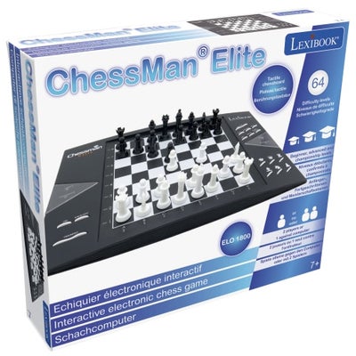 Chessman Elite Elektronisk Skakspil - Brætspil Hos Coop