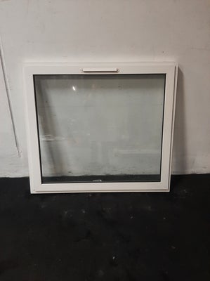 Topstyret vindue, pvc, 1470x70x1313mm, hvid