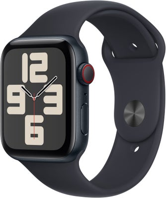 Apple Watch SE 2nd Gen 44mm LTE (Midnat Alu/Midnat sportsrem S/M)
