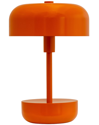 1868 - Dyberg Larsen bordlampe - Haipot Orange