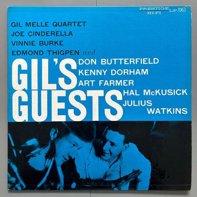 Gil Melle Quartet - Gil’s Guests (first mono pressing) - LP-album - 1. monopr...
