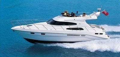 KØBES, Motorbåd, diesel, Sealine  330-350 - 360-F37-F42,5-T46-T47-T50-T51-T52. Fly Købes.