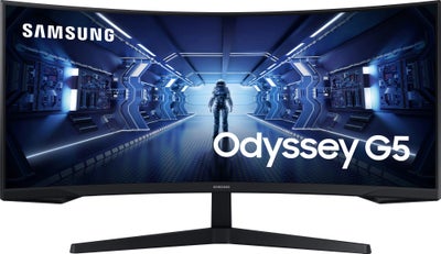 Samsung G5 Odyssey C34G55 34" buet gaming skærm