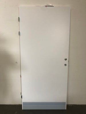 Swedoor branddør bd30, 925x40x2040mm, venstrehængt, hvid