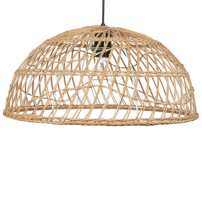 Loftlampe RAVINE Rattan Naturlig