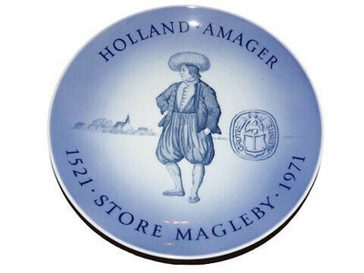 Royal Copenhagen platte fra 1971

Stor Magleby Holland Ama