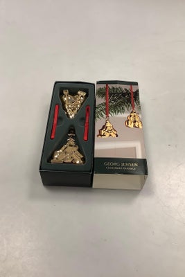 Georg Jensen Christmas Classics Julepynt - Juletræ og Snemand VI SENDER