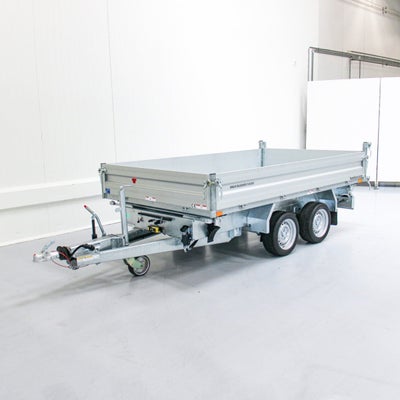 Humbaur HTK 3500.31 | 3-vejs tiptrailer |  Stålbund Sliskemagasin | 3500 kg