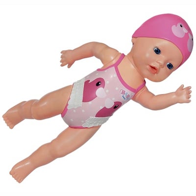 Baby Born Dukke - Svømmer - Pige - Dukker Hos Coop