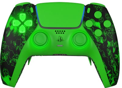 King PS5 Prime Pro trådløs controller (grøn)