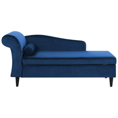 Chaiselongue Navy Blå LUIRO