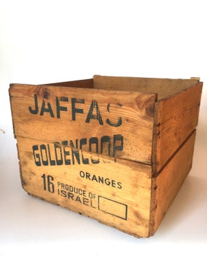 Vintage Jaffa transport kasse