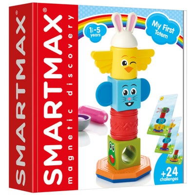 Smartmax Byggelegetøj - Min Første Totem - Byggelegetøj Hos Coop