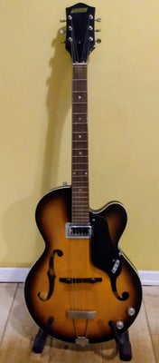 Vintage 1968 Gretsch thin body halv-akustisk guitar