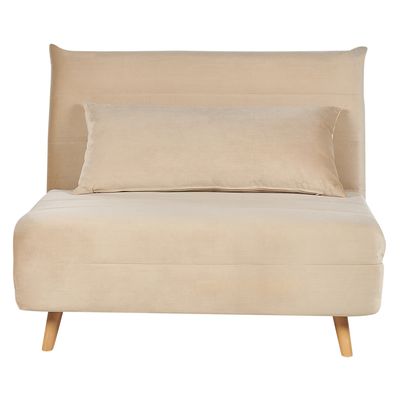 Sovesofa SETTEN Sand Beige Velour