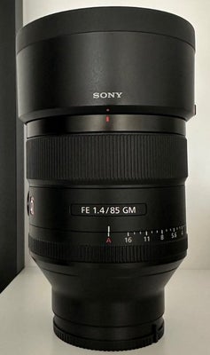 Sony FE GM 85mm f/1.4 Kameralinse