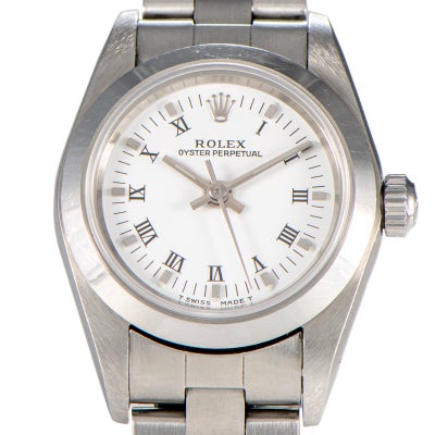 ROLEX OYSTER PERPETUAL 25 STEEL