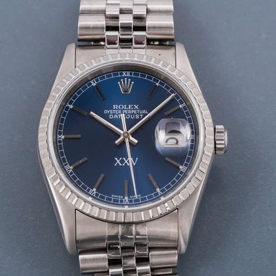 Rolex - Datejust Dubal Dial 25 Years Anniversary - 16220 - Mænd - 2000-2010