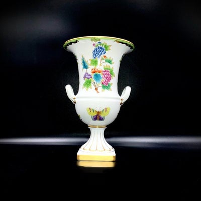 Herend - Empire Vase (24,5/16 cm) - "Queen Victoria" Pattern - Vase  - Håndma...