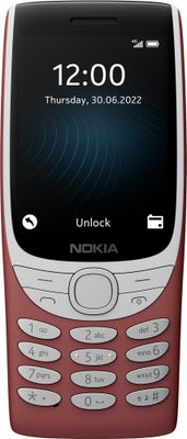 Nokia 8210 4G mobiltelefon (rød)