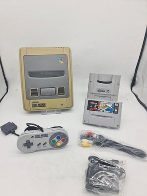Nintendo Original Super Nintendo SNES Console+Super Gameboy+Smurfs,  cables a...