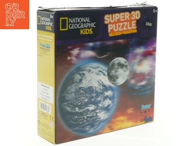 National Geographic Kids 3D Puslespil (str. 46 x 31 cm)