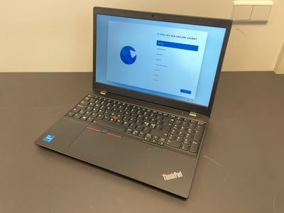 Lenovo ThinkPad L15 Gen 2 med i5 Processor, 16GB Ram og Windows 11