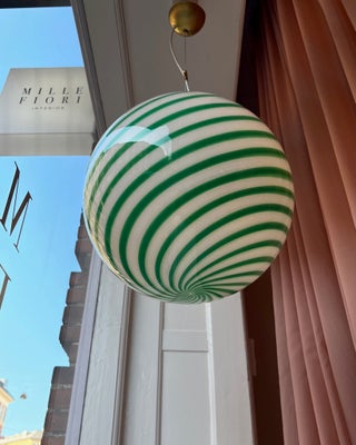 Ceiling lamp - Green swirl (D40)