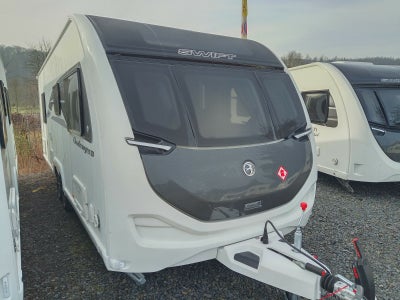 campingvogn Swift Challenger 650 SE Alde Twin Axle Separat brusebad 