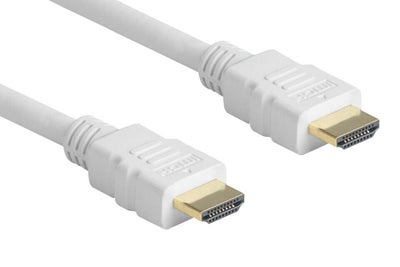 Vivolink Pro Hvidt HDMI kabel, hvid | 3 meter