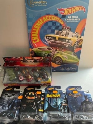 Hot Wheels 1:87 - Modelbil - advent kalender Hotwheels + helden Batman & Aven...