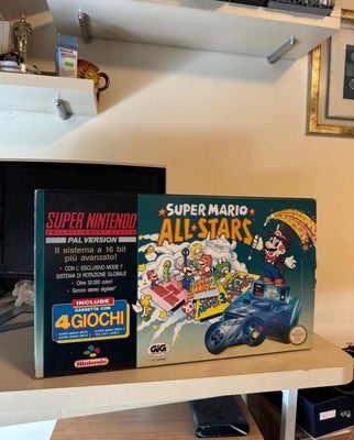 Nintendo - Super Nintendo SNES GIG Edition Super Mario All Stars complete man...