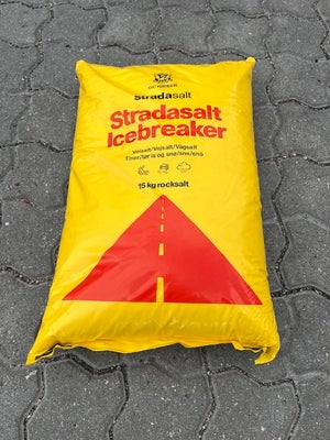 Vejsalt Strada  15 og 25 kg gule plastiksække