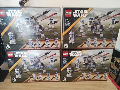 Lego - Star Wars - 4x 75345 - 4x 501st Clone Trooper Battle Pack - 2020+