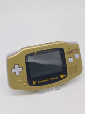 Gold Nintendo Gameboy Advance GBA Gold with POKEMON CENTER NEW YORK (new hous...