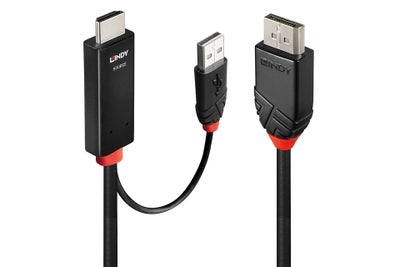 Lindy HDMI til DisplayPort kabel | 2 meter