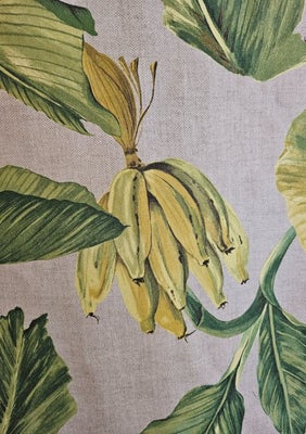 Eksklusivt bøhmisk stof med banantræer - 300x280cm - Kunstnerisk design - Tek...