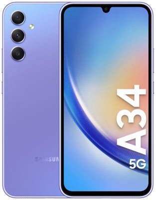 Samsung Galaxy A34 5G smartphone 6/128GB (lilla)