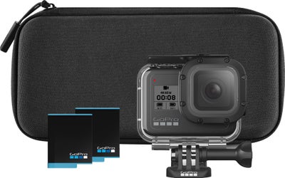 GoPro Hero 8 Black actionkamera med tilbehørspakke